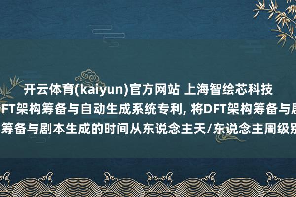 开云体育(kaiyun)官方网站 上海智绘芯科技恳求基于图形化界面的DFT架构筹备与自动生成系统专利, 将DFT架构筹备与剧本生成的时间从东说念主天/东说念主周级别裁汰至小时级别